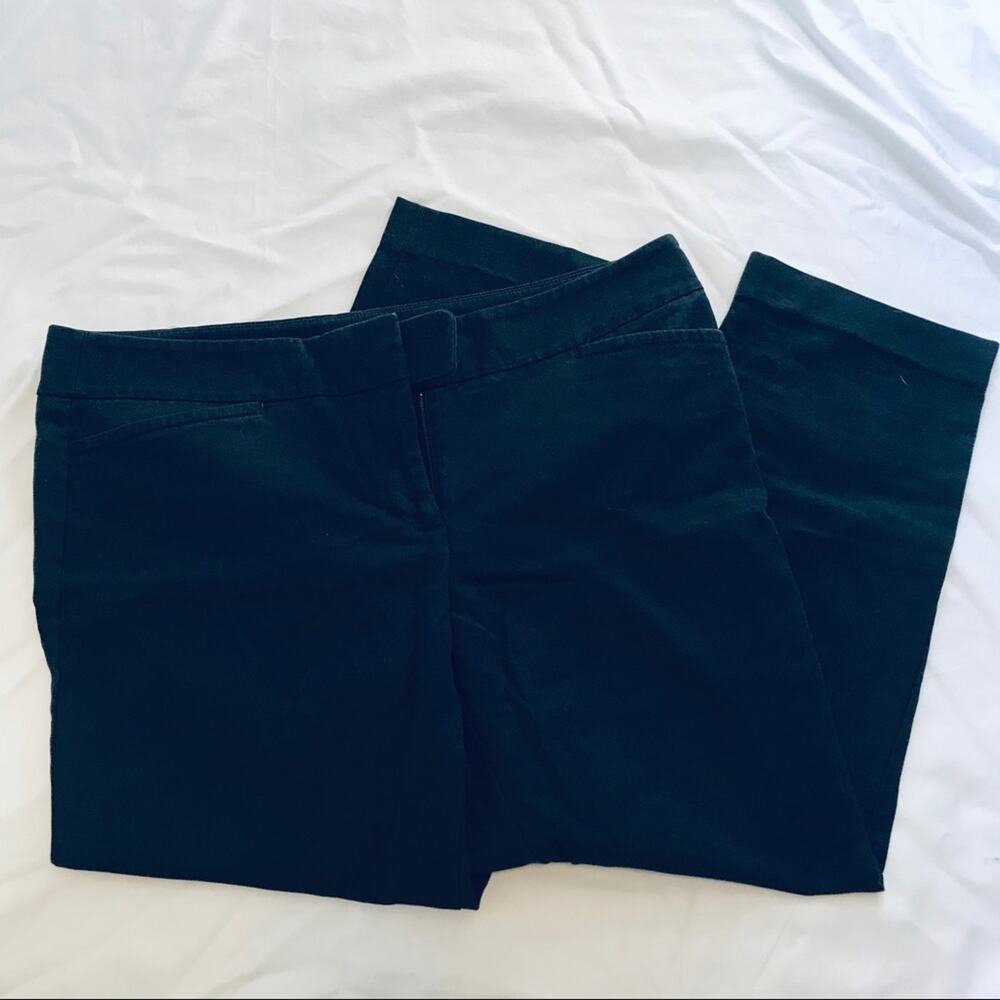 LOFT Marisa Black Crop Pants